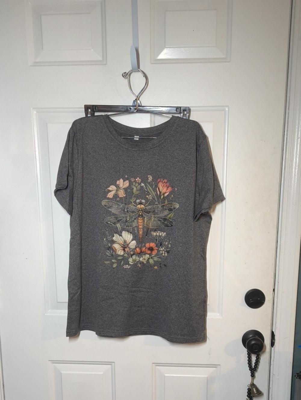 Charcoal Gray Crewneck T-Shirt - Large